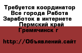 Требуется координатор - Все города Работа » Заработок в интернете   . Пермский край,Гремячинск г.